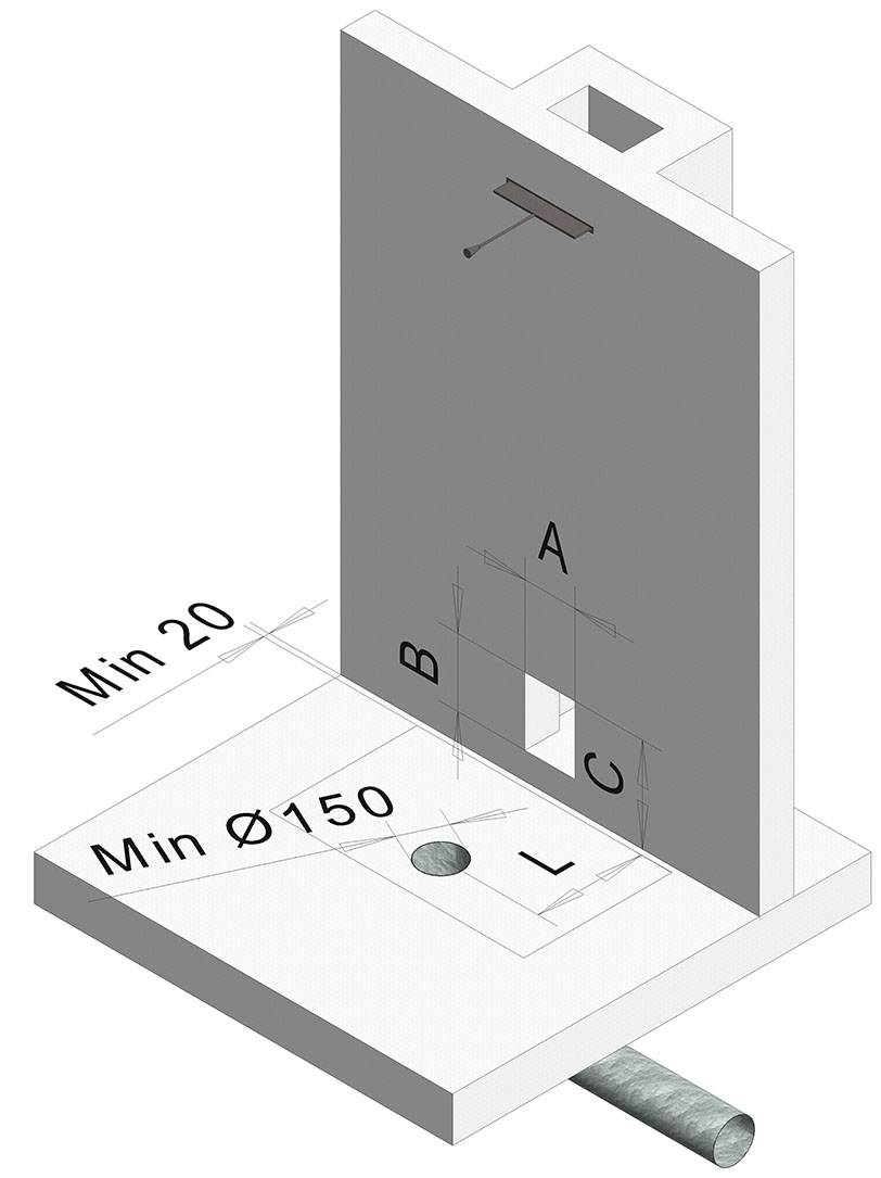 Hormiliitoksen mitat